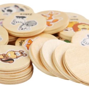 Wooden Animal Buttons